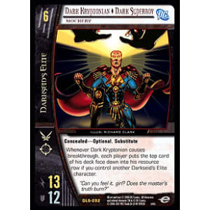 Dark Kryptonian @ Dark Superboy - Mockery