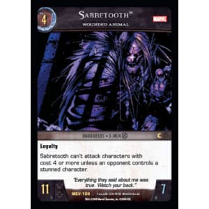 Sabretooth - Wounded Animal