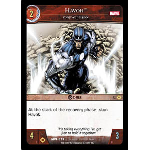 Havok, Unstable Son