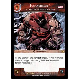 Juggernaut, Weapon of Mass Destruction