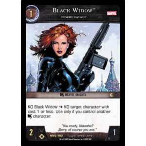 Black Widow, Femme Fatale