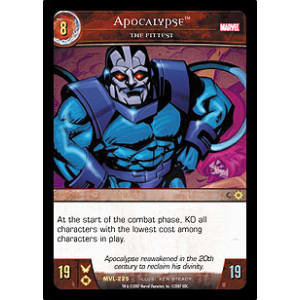 Apocalypse, The Fittest