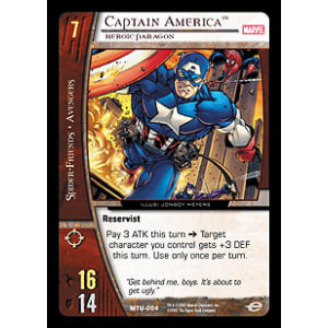 Captain America - Heroic Paragon