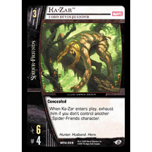 Ka-Zar - Lord Kevin Plunder