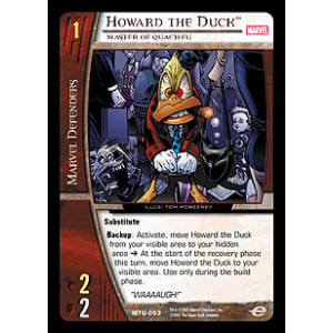 Howard the Duck - Master of Quack-Fu