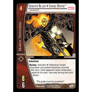 Johnny Blaze @ Ghost Rider - Damned