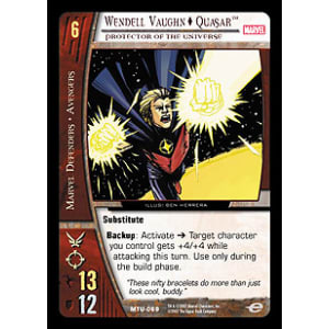 Wendell Vaughn @ Quasar - Protector of the Universe