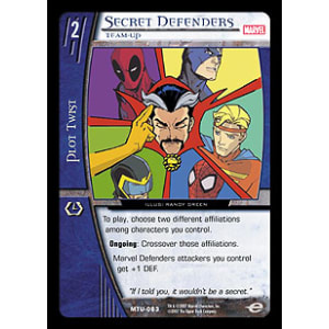 Secret Defenders - Team-Up