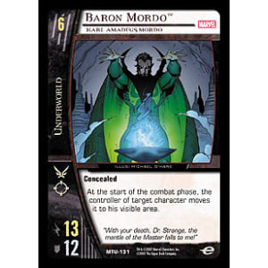 Baron Mordo - Karl Amadeus Mordo