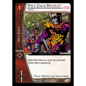 Wild Pack Recruit - Army