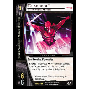 Deadpool - Merc With a Mouth