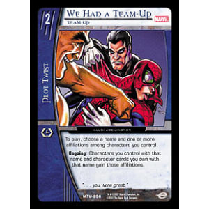 We Had a Team-Up - Team-Up