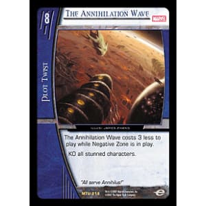 The Annihilation Wave