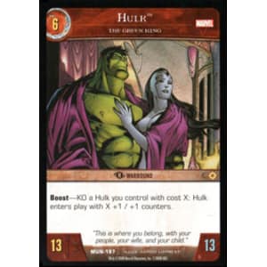 Hulk - The Green King