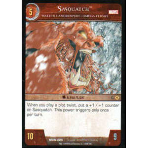 Sasquatch - Walter Langkowski / Omega Flight