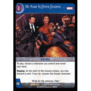 My Name is Peter Parker . . .