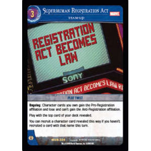 Superhuman Registration Act - Team-Up