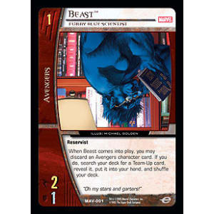 Beast - Furry Blue Scientist