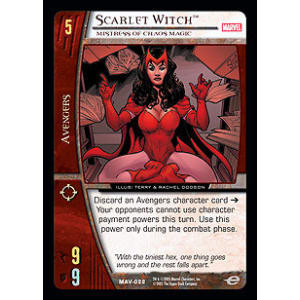 Scarlet Witch - Mistress of Chaos Magic