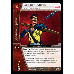 Golden Archer - Wyatt McDonald