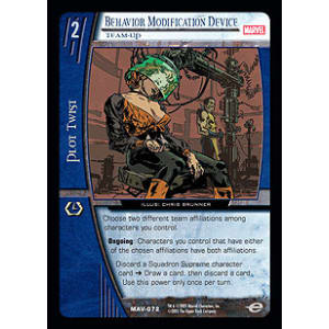 Behavior Modification Device - Team-Up