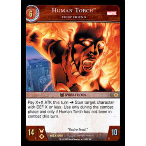 Human Torch - Fiery Friend