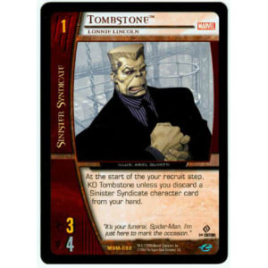 Tombstone - Lonnie Lincoln