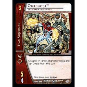 Outburst, Supermen of America