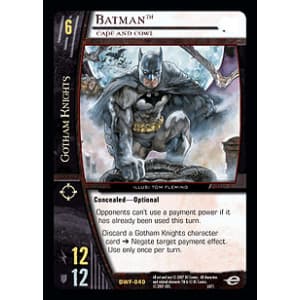 Batman, Cape and Cowl