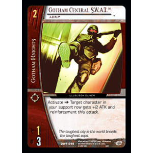 Gotham Central SWAT, Army