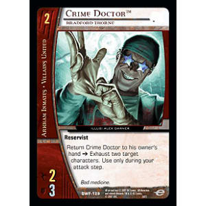 Crime Doctor, Bradford Thorne