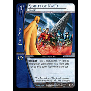 Spirit of Nabu, Magic