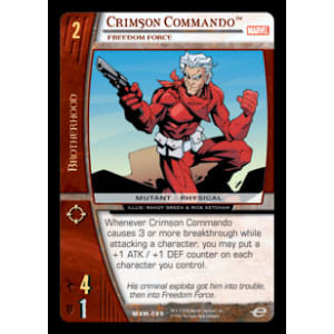 Crimson Commando - Freedom Force