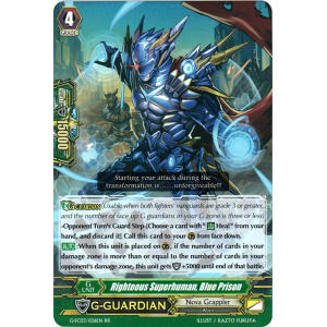 Righteous Superhuman, Blue Prison