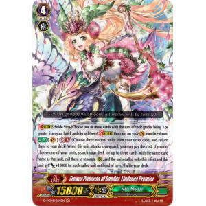 Flower Princess of Candor, Lindroos Premier