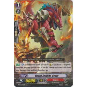 Lizard Soldier, Grom