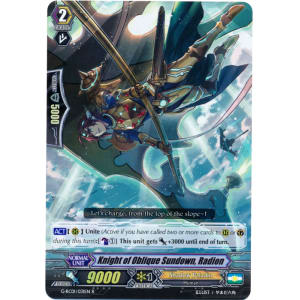 Knight of Oblique Sundown, Radion