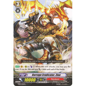 Barrage Eradicator, Zion