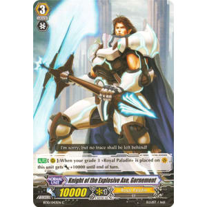 Knight of the Explosive Axe, Gornement