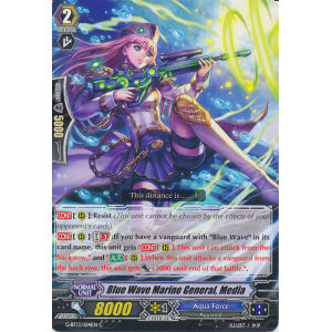 Blue Wave Marine General, Medla