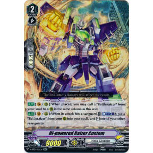 Vanguard Hi-powered Raizer Custom EB04//005EN RR Cardfight!