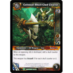 Colossal Skull-Clad Cleaver