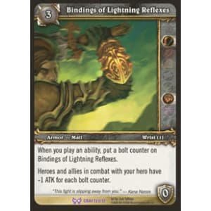 Bindings of Lightning Reflexes