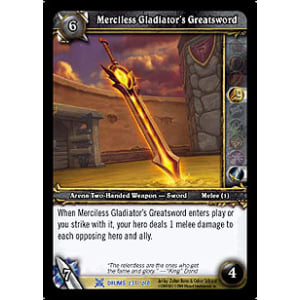 Merciless Gladiator's Greatsword