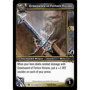 Greatsword of Forlorn Visions