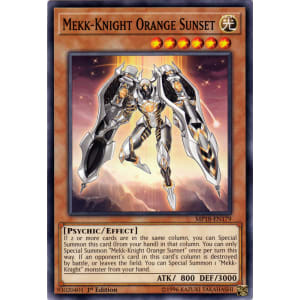Mekk-Knight Orange Sunset