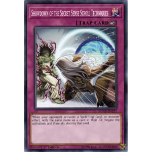 Showdown of the Secret Sense Scroll Techniques