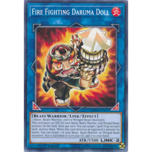 Fire Fighting Daruma Doll