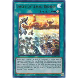 Danger! Disturbance! Disorder!