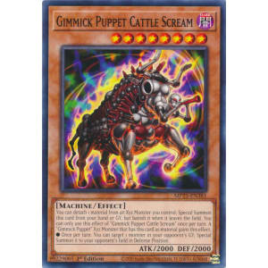 Gimmick Puppet Cattle Scream